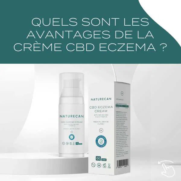 Crème pour eczéma au CBD