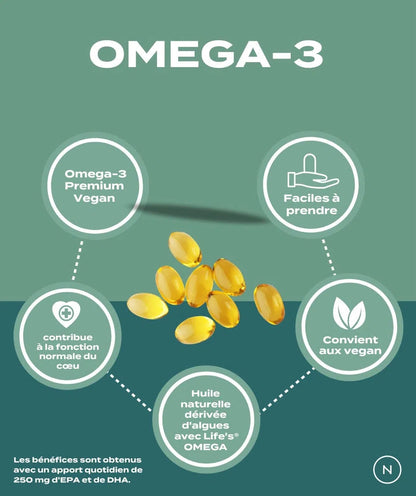 Omega-3 Vegan en Capsules