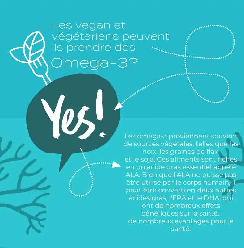 Omega-3 vegan en capsules