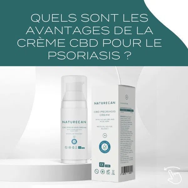 Crème CBD pour psoriasis