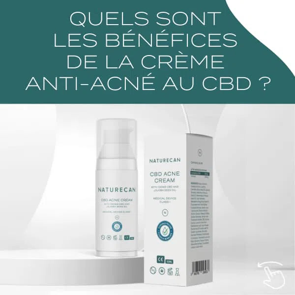 Quels sont les bienfaits de la crème au CBD contre l'acné